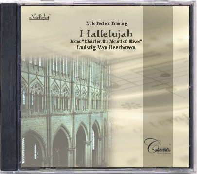 Note Perfect Training for Beethoven Halleluiah