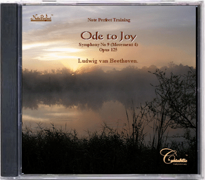 Note Perfect Training for "Ode to Joy" (Symphony 9 Movement 4)